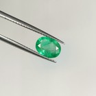 1.12 Ct Natural Zambian Green Emerald Unique Luster Oval Beautiful Cut - G- 181 — photo 1