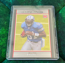 Topps Bowman Chrome Calvin Johnson Detroit Lions #BC75 RC