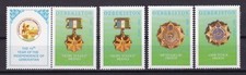 Usbekistan 2001 - Michel Nr.  381-383 Zf  MNH **