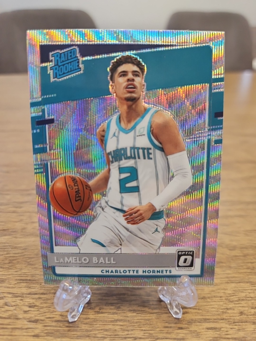 2020 Donruss Optic Rated Fanatics Box Set Wave Prizm Lamelo Ball #153 Rookie RC