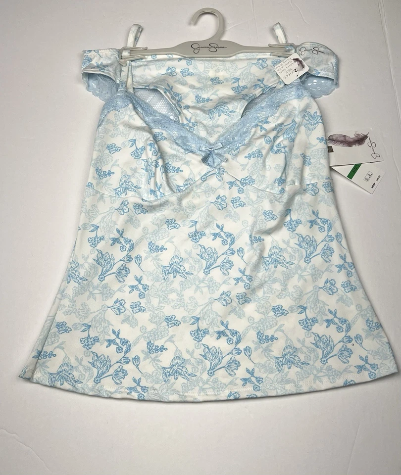 Juego de 2 bragas de bikini Jessica Simpson ultra suaves cami y coquetas para mujer talla L” Foto 2 de 4