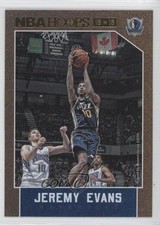 2015-16 Panini NBA Hoops Gold Jeremy Evans #93 0a1