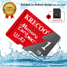 128GB 256GB 1TB Micro SD Card Memory Card TF Card Free Adapter High Speed Lot