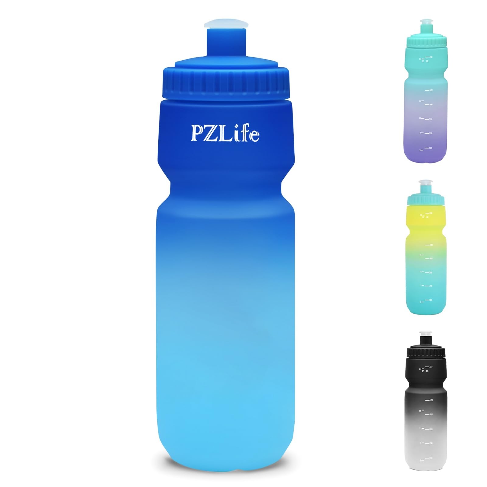 , 24 Oz Cycling Squeeze Bottle - Easy Squeeze, W/pu...
