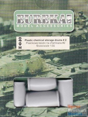 EURE040 1:35 Eureka XXL - Plastic Chemical Storage Drums Set#2