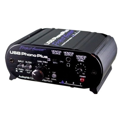 ART USB Phono Plus Project Series Phonopreamp mit USB Ausgang
