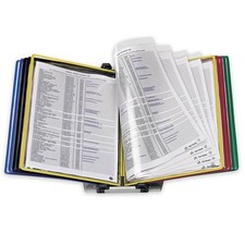 Tarifold- Inc. D291F Foldfive Desk Unit w/Display Pockets- 10 Pockets