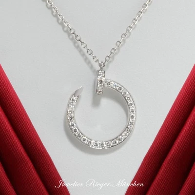 Cartier Collier Juste un Clou Weissgold 750 2016 Diamanten Brillanten Gold Kette - Bild 1 von 4