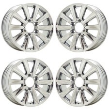 20" Lexus LX570 Bright Chrome wheels rims Factory OEM set 74212