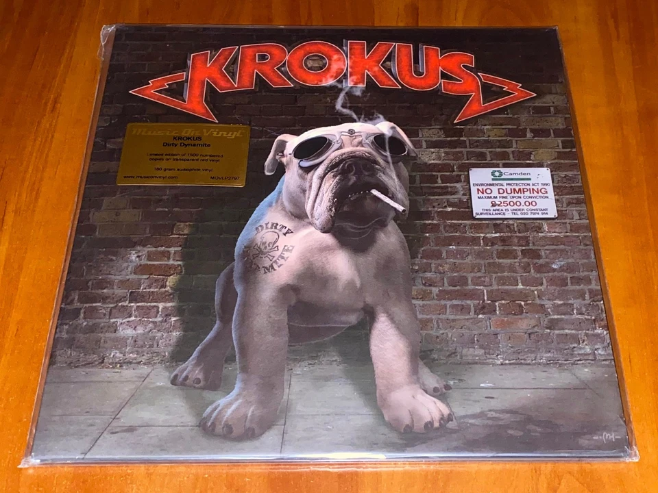 KROKUS DIRTY DYNAMITE 2x LP *LTD* RED VINYL MOV AUDIOPHILE PRESS 1500 COPIES New - Image 2 of 3