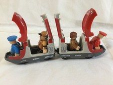 Brio world magnetic railway passenger shuttle train  4 figures