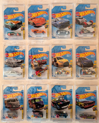 【激レア】Hotwheels Color Racers③ Hot Wheels Kool Kombi Treasure Hunt Lot of 12 2018 HW Art Cars Set