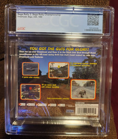 NEW Sealed GRADED CGC 9.8 A+ Sega Rally 2: Championship (Sega DreamCast, 1999)