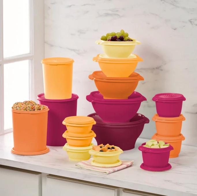 Tupperware Heritage Collection Food Storage Containers, Set of 32 ...