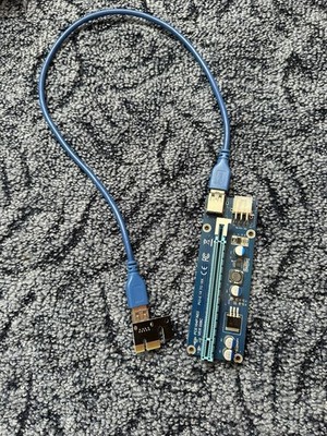 Kolink PCI-E 1x auf 16x Powered Riser Karte
