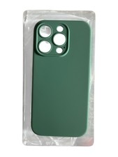 Green Silicone Case for iPhone 14 Pro Max Soft Slim Protective Cover