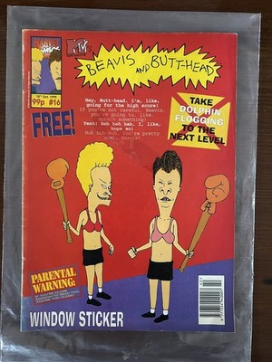 Beavis and Butthead Marvel UK COMIC Issue #16 18 Oct 1995 