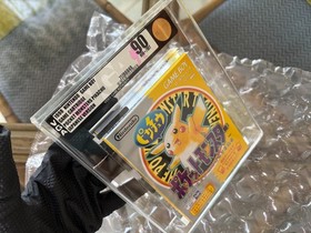 Pokemon Yellow Pikachu Version Nintendo Game Boy Japanese VGA 90 Gold not WATA