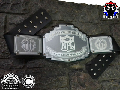 Fantasy Football Championship Title Belt Wrestling Wwe Ffl Mancave League