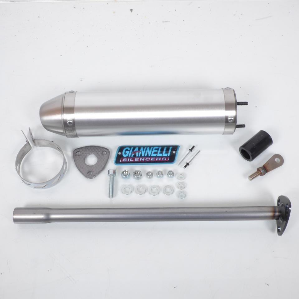 Silencieux GIANNELLI pour moto Derbi 50 GPR idéal pour rouler en ville