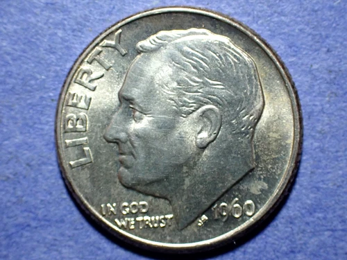 1960-D Roosevelt Dime  Ch. BU