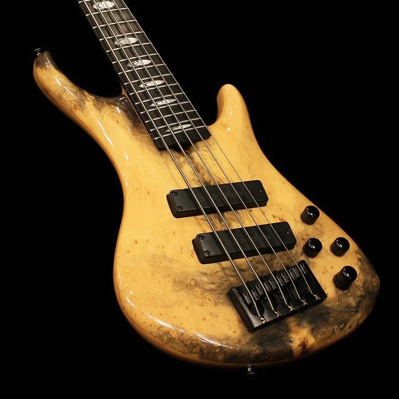 Roscoe LG3005/34 б/у 5-струнная бас-гитара Buckeye Burl Top, масштаб 34 дюйма, '09 - Изображение 2 из 4