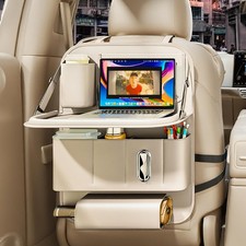 Backseat Car Organizer with Tray 1 Pack,Car Backseat Organizer with Foldable ...