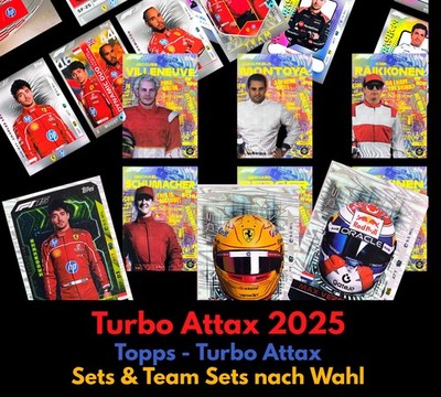TOPPS Turbo Attax 2025 - Team Sets / Sets nach Wahl - Formula 1