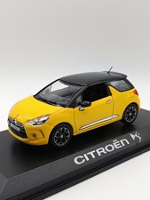 Norev 1/43 Citroen DS3 2010 Yellow/Black 155284