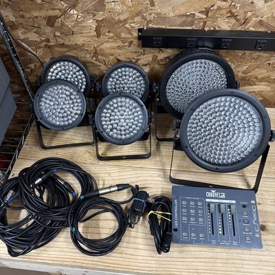 Chauvet DJ Lighting Obey 3 W/ 4 SlimPar 38 & 2 Par 64 With Obey 3 Tested