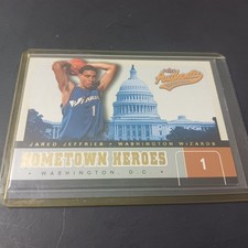 Jared Jefferies #1 Hometown Heroes 7 of 20 Fleer Washington Wizards