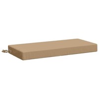 Bankkissen Soest 100 % Polyester Sand 60 X 40 X 8 Cm