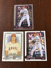 Caden Dana Los Angeles Angels 3 Card Rookie Lot