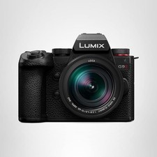 Panasonic LUMIX G9II 25.2 MP Mirrorless Camera - Black with Leica 12-60mm...