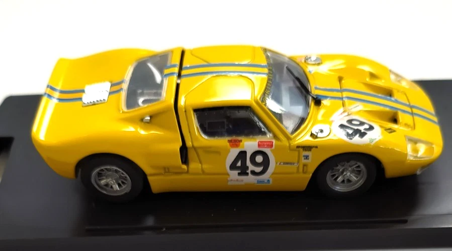 BANG 1:43 AUTO DIE CAST  FORD GT 40 SPORTITALIA TEAM #49 EDIZIONE LIMITATA  1009 - Immagine 4 di 4