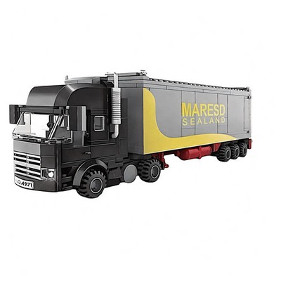 General Jim's Black Cargo Truck GJ-BCT 231pc Semi Building Set