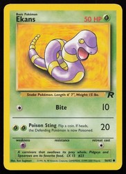Ekans 56/82 Team Rocket