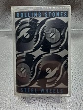 Steel Wheels by The Rolling Stones Cassette, Album 1989 Rolling Stones Records 