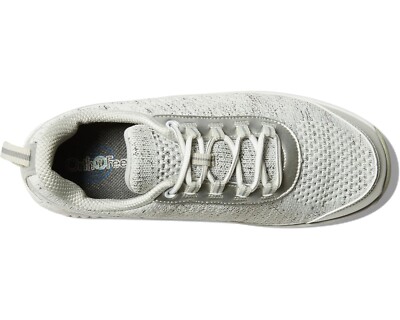 Orthofeet Z10518 Womens Silver/Grey Knit Sandy Walking Sneaker