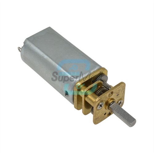 DC 3V 6V 12V 100RPM Micro Speed Reduction Gear Motor Wheel Shaft Metal Gearbox - Bild 90 von 118