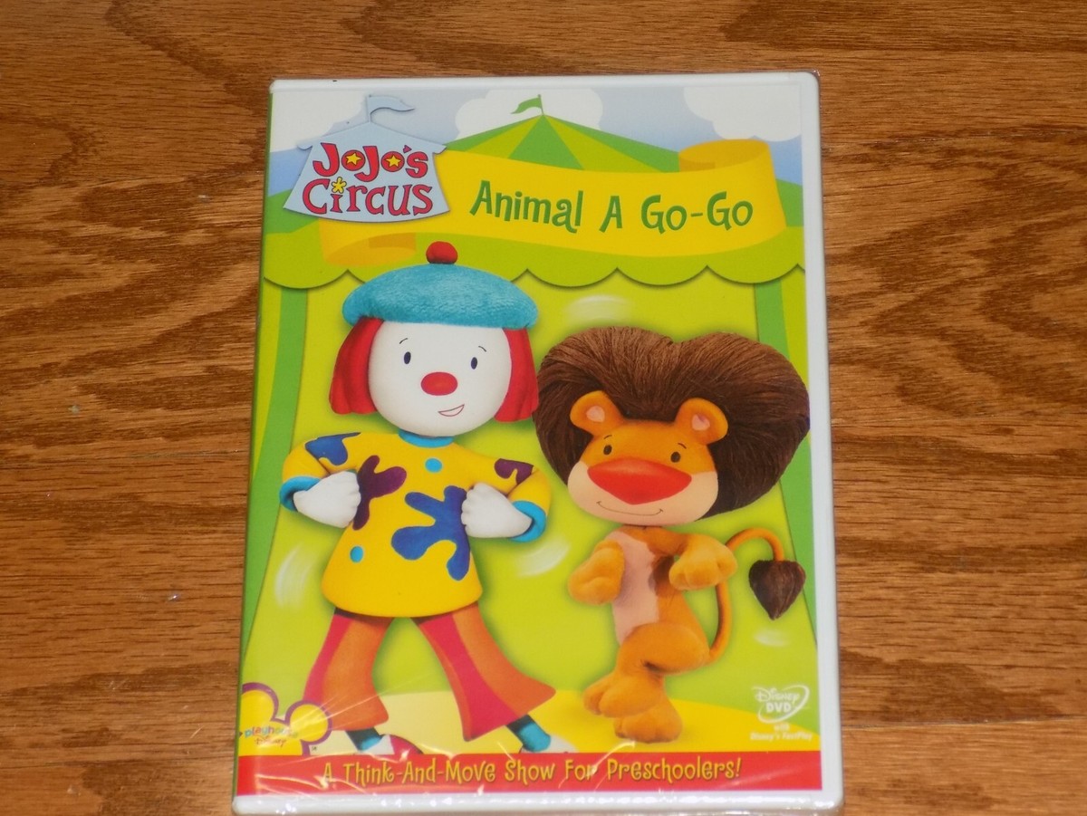 Jojo's Circus Animal A Go-Go Disney Movie Club Preschool DMC