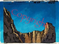 Flash Gordon Production Animation Background Filmation 1979-1981 A-09