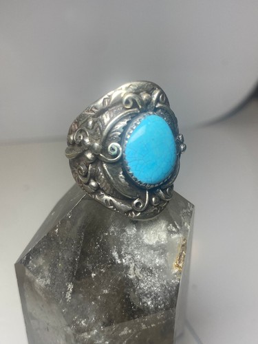 Türkis Ring Gr. 11,75 Navajo Südwest Sterlingsilber Damen Herren - Bild 3 von 12