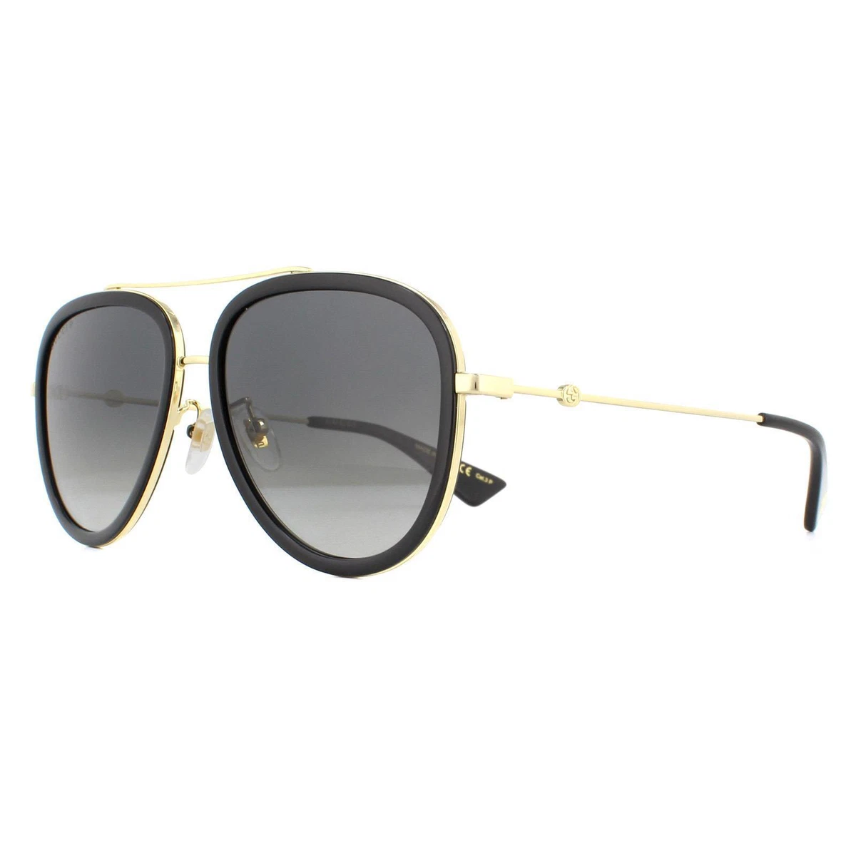 gucci gg0062s black and gold