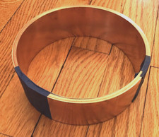 Copper Sheet 11 mil 29 gauge roll 2" X 25' ft ; 0.0113" thicker than 10 mil 30