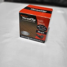 FastenMaster VersaClip Black Stainless Hidden Fasteners Trex 50 sq ft Part Pack