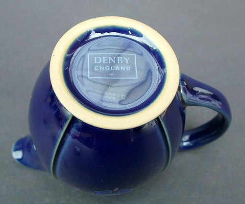 Denby 2000's Baroque 2.5 Pint Coffee Pot & Lid 22cm (8.75") Excellent Condition - Picture 15 of 23