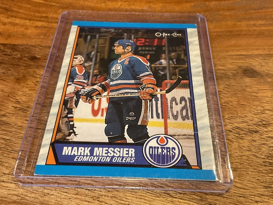Vtg 1989-90 O-Pee-Chee #65 MARK MESSIER Rangers Oilers Canucks LW NHL HOF NMT - Image 2 of 3