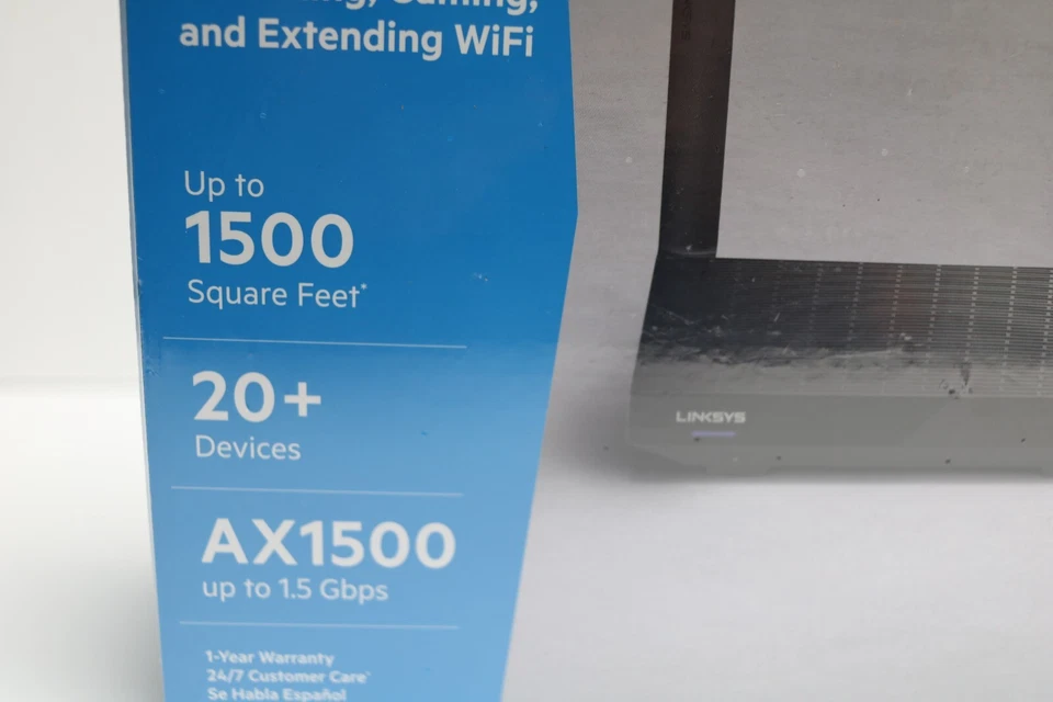 Linksys Max Stream Dual Band AX1500 WiFi 6 Router (MR7340) - Image 3 of 4