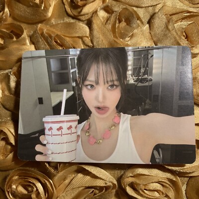 WONYOUNG ROSE IVE  Edition Kpop Girl Photo Card Smile In & OUT